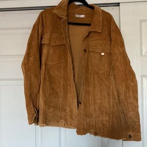 NWOT XL Blakley Corduroy Shacket